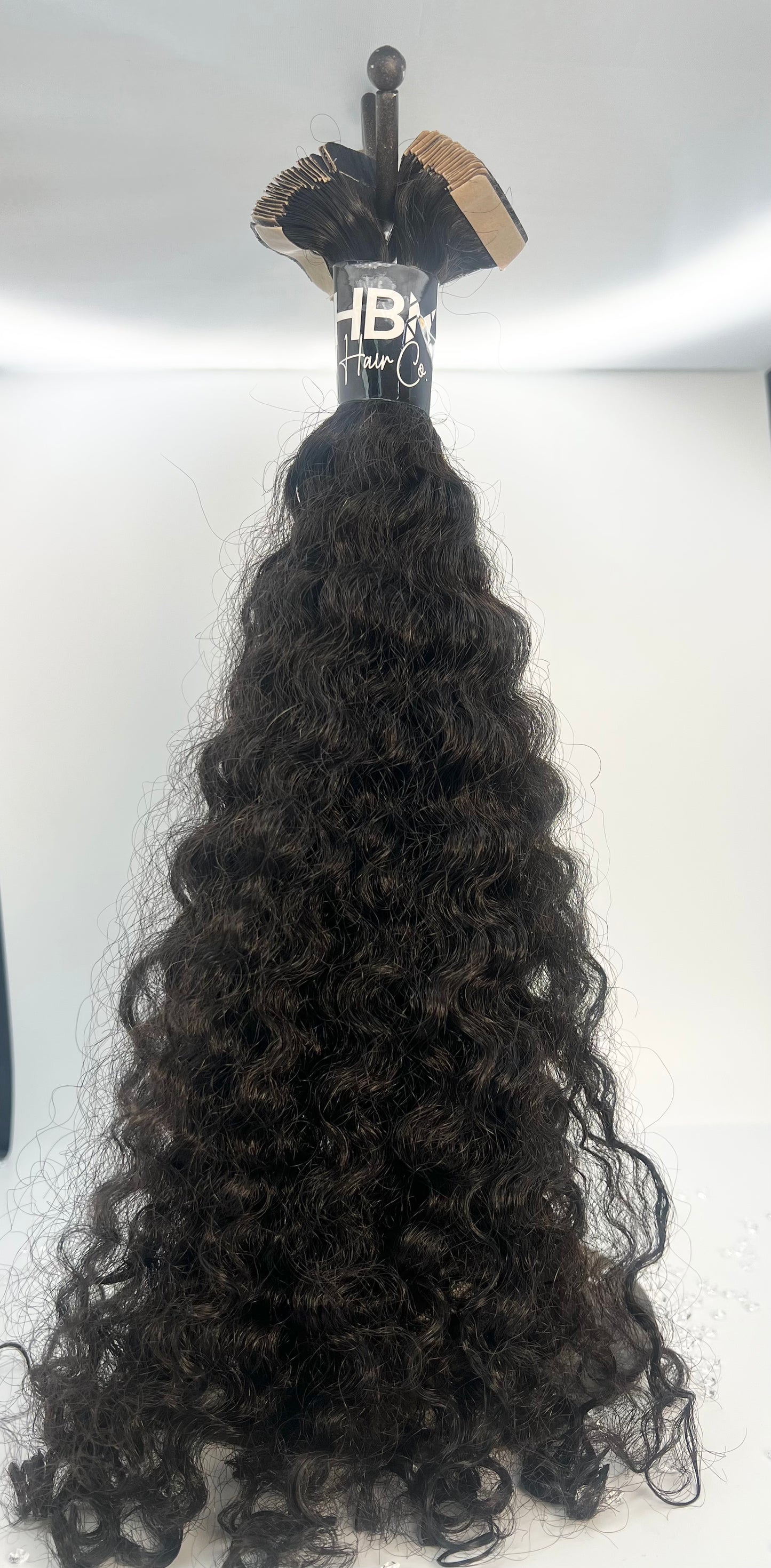 Raw Burmese Curly Tape ins