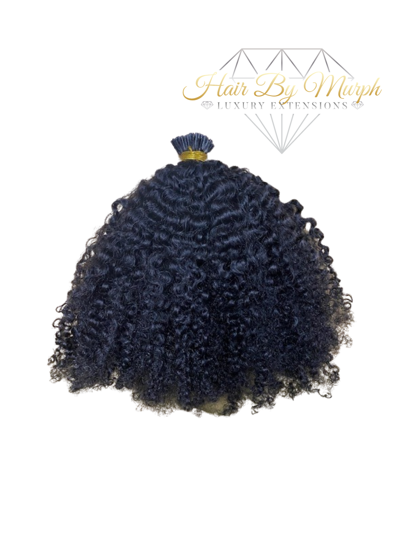 Soft Diamond Kinks I-Tips - Hair by Murph