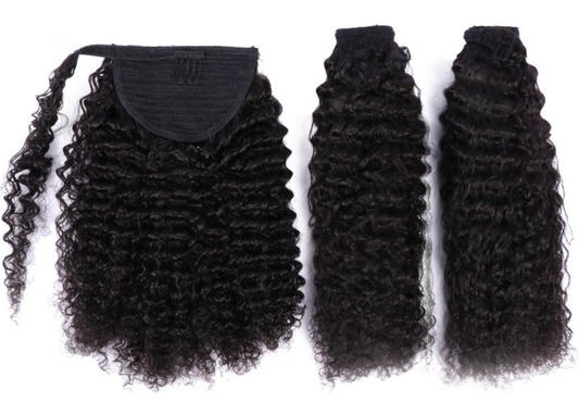 HBM Instant Ponytail- Soft Kinky Curly