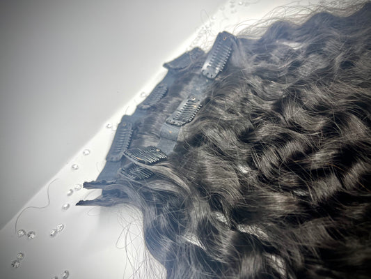 Italian Curly Seamless Clip Ins