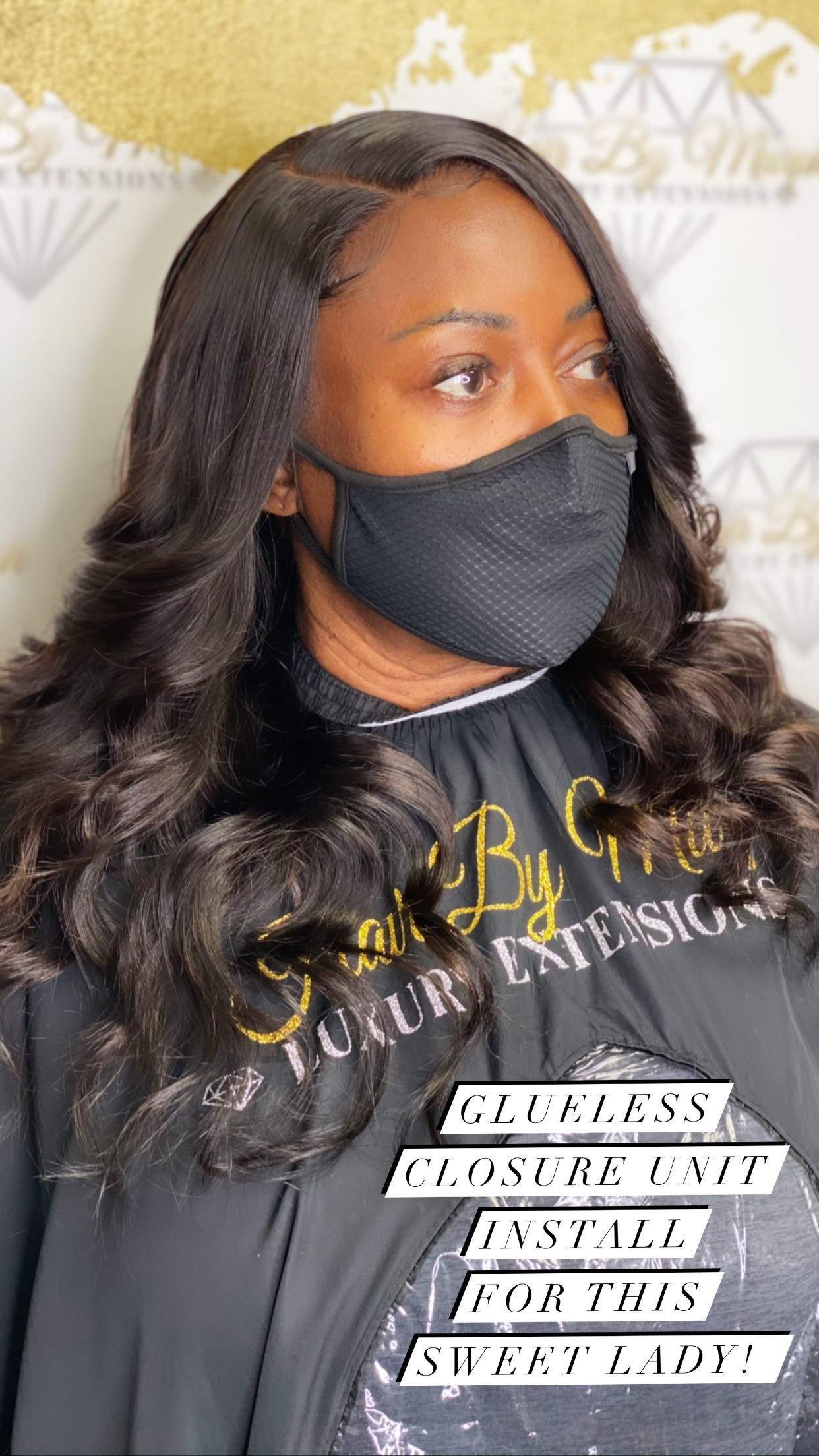 4x4 HD Closure wigs - Hair by Murph