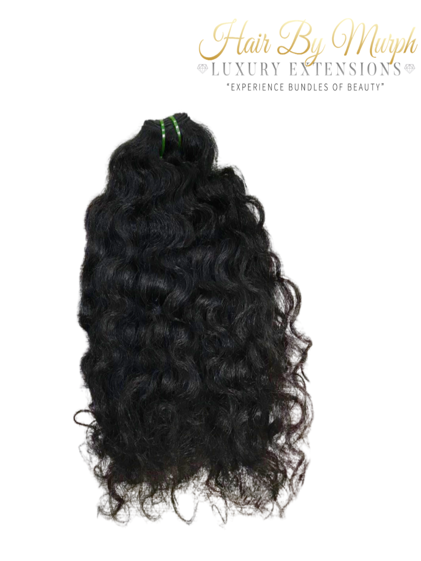 Raw Indian Natural Curly - Hair by Murph