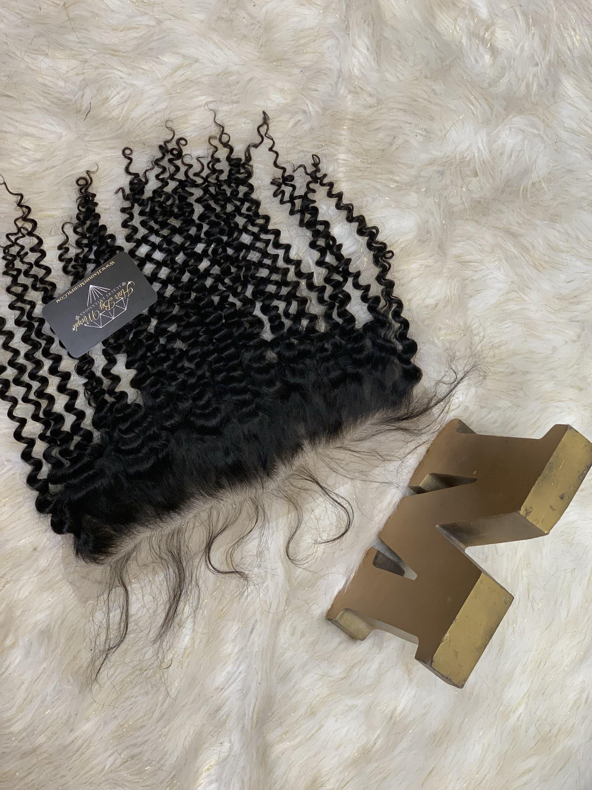 VIRGIN HAZEL CURL LACE FRONTAL - Hair by Murph